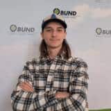 Adriano Haase, aktueller FÖJler des BUND Thüringen